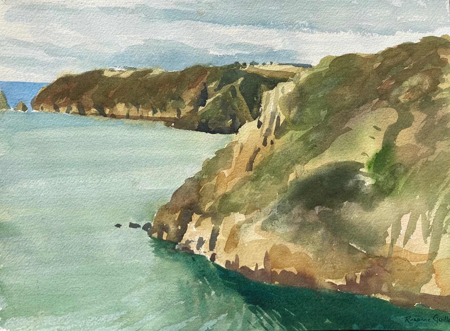 Above Derrible Bay - Sark - Sold Above Derrible Bay