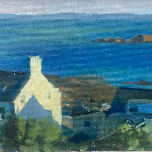 Belle Greve Bay from Delancy