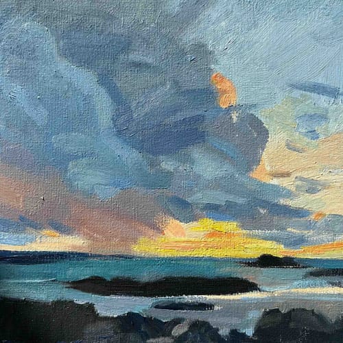 Winter cloud at Grandes Rocques - £300