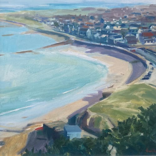 Oil painting of Cobo