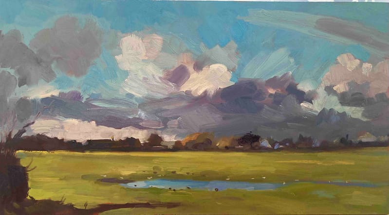 Flooded Fields, Barras Lane - £380
