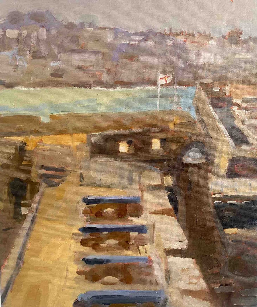 The Battery from Lambert's Garden Castle Cornet - £350