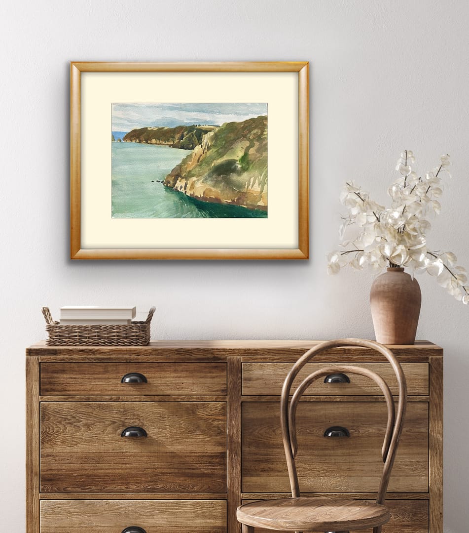 Above Derrible Bay - Sark - Sold Above Derrible Bay